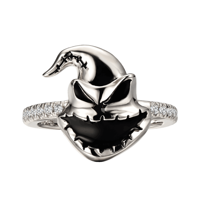 Halloween Monster Ring In Sterling Silver